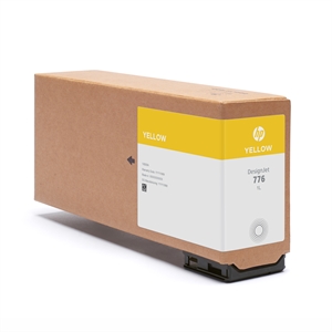 HP 776 cartridge, 1 liter, Yellow